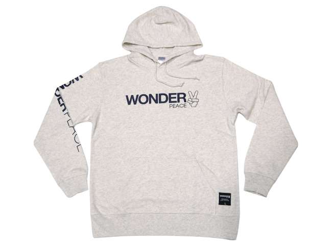 Logo Hooded (Mix Ivory / Navy)